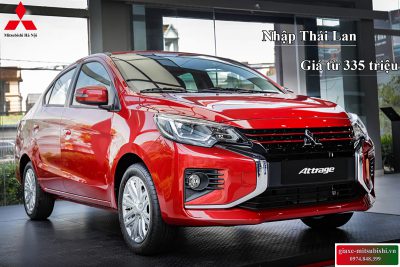 Mitsubishi Attrage 2024: Giá lăn bánh và khuyến mãi trong tháng 10/2024