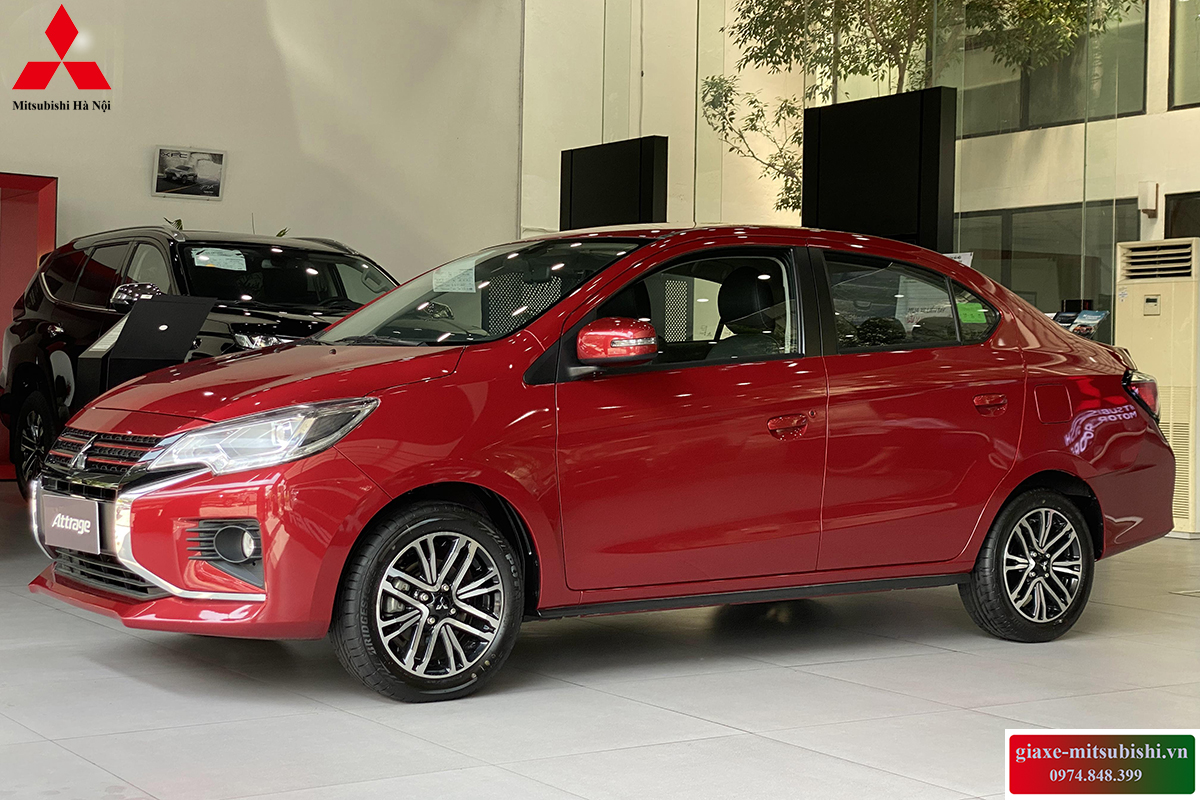 Mitsubishi Attrage 2024 Premium màu đỏ