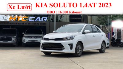 XE LƯỚT KIA SOLUTO 1.4AT 2023 TẠI HTC CAR LONG BIÊN
