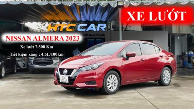XE LƯỚT NISSAN ALMERA 2023 MỚI ĐI 7.500 Km GIÁ HƠN 400