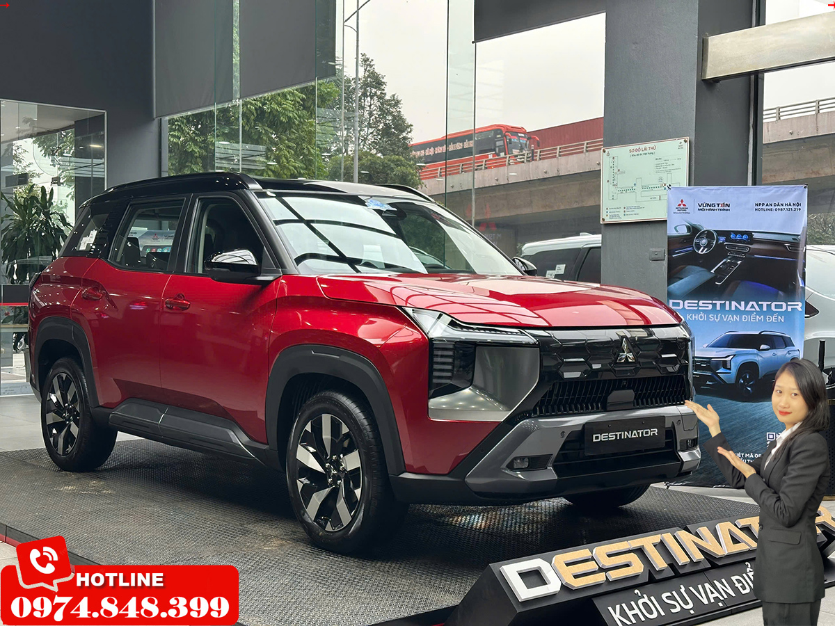 mitsubishi destinator ultimate màu đỏ