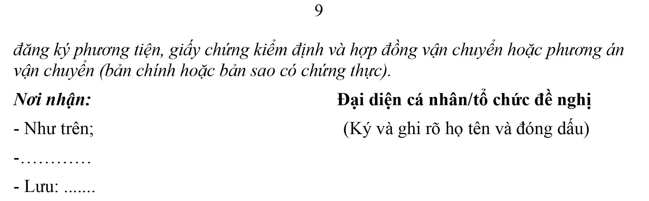 Quyết định hoạt động giao thông đường bộ năm 2026 và giấy phép vào phố cấm hà nội 2026-8